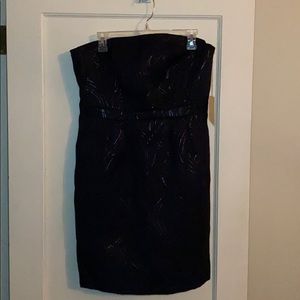 Black Strapless Dress